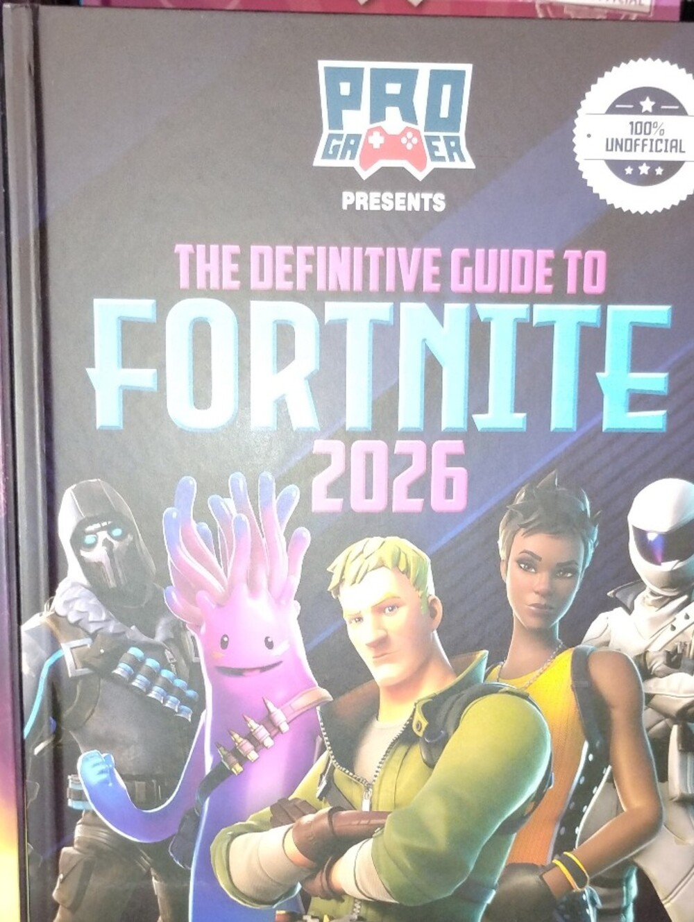 The Definitive Guide to Fortnite 2026 – Black & Purple Cover